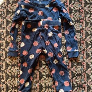 Petit Lem Navy Sleepwear Set
